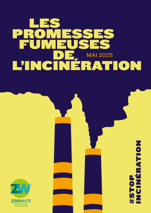 couverture du rapport Zero Waste sur le développement de mega incinérateurs