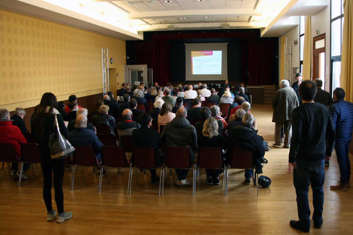 Réunion publique du 16 mars 2022 à Croix Daurade